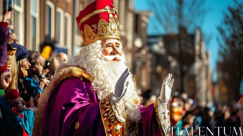 AI ART St. Nicholas Parade Festivity