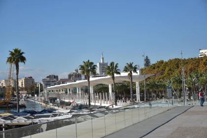 Modern Architecture at Malaga's Harbor