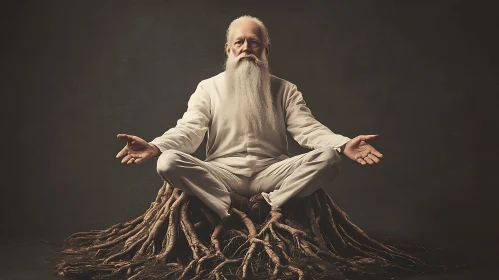 Harmony of Man and Nature in Meditation