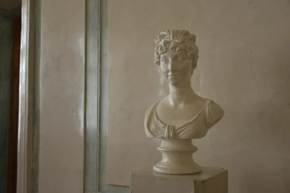 Classical Marble Bust Display