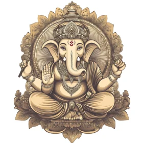 Detailed Ganesha Representation