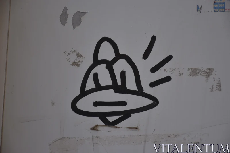 PHOTO Minimalist Bell Sketch Graffiti