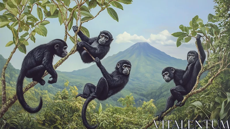 Monkeys in Nature