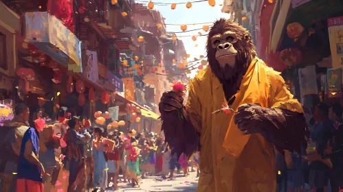 City Festival with Gorilla