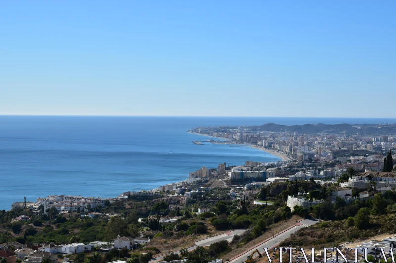 PHOTO Mediterranean Cityscape and Coastline