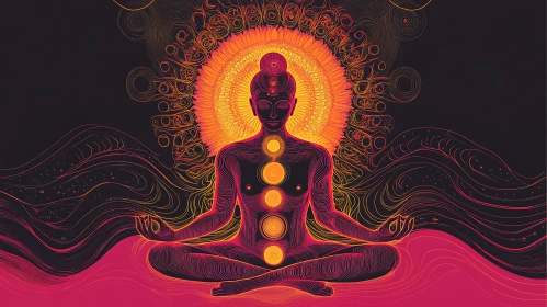 Chakra Meditation Art