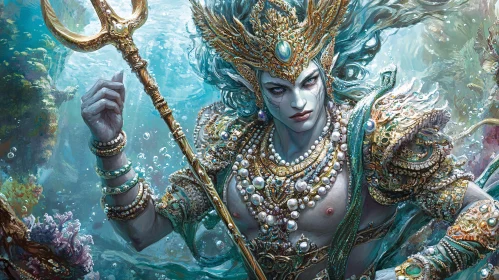 Mythical Ocean Warrior