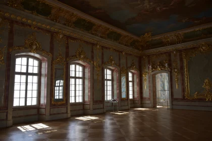 Luxurious Baroque Interior at Rundāle Palace