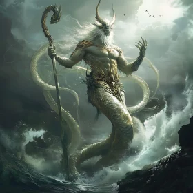 Legendary Sea Serpent Deity