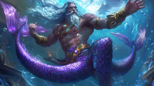 Underwater Legend: The Majestic Merman