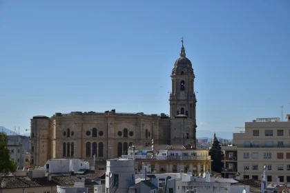 Malaga Cathedral Cityscape