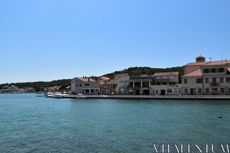 PHOTO Charming Croatian Harbor Scene