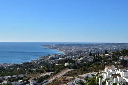 Panoramic View of Malaga's Coast