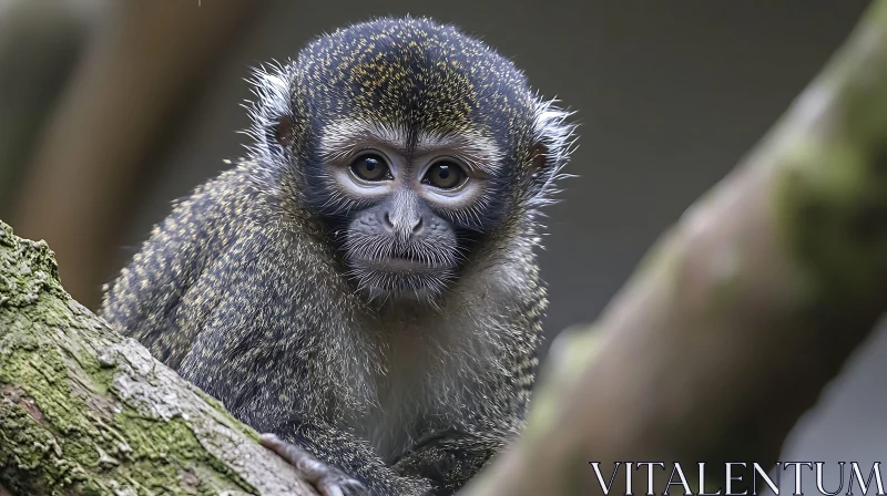 AI ART Captivating Monkey Close-Up Portrait