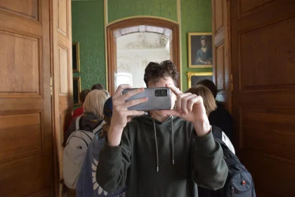 Selfie in Historic Room