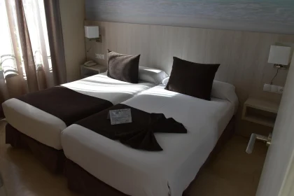 Modern Hotel Room Interior