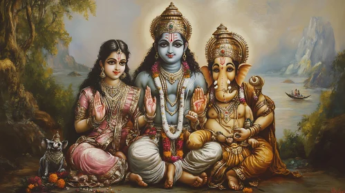 Sacred Trio in Nature