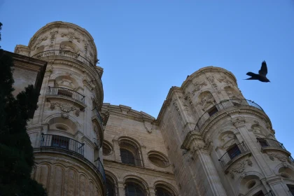 Malaga Cathedral's Majestic Facade