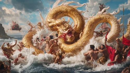 Mythical Warriors vs. Golden Dragon