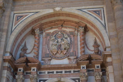 Detailed Architectural Relief in Baroque Style