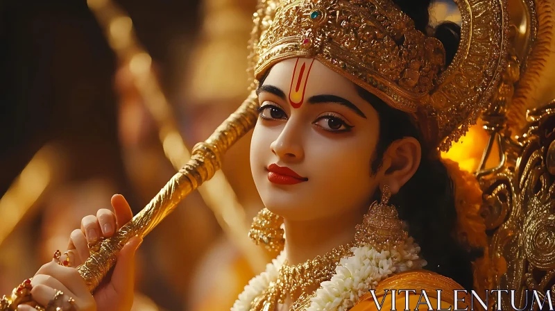 Golden Adorned Deity