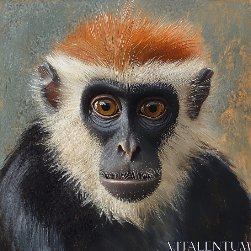 Expressive Monkey Close-up
