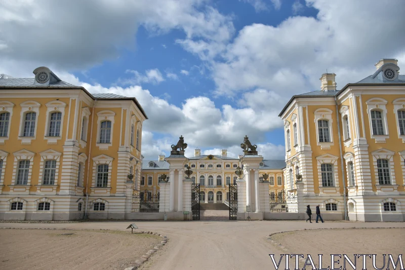 Exploring Latvia's Rundāle Palace Free Stock Photo