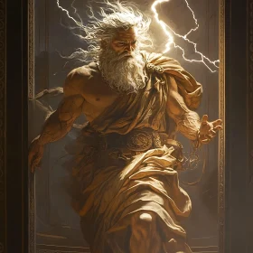 Ancient Deity Commanding Thunder