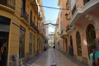 Charming European Street Scene