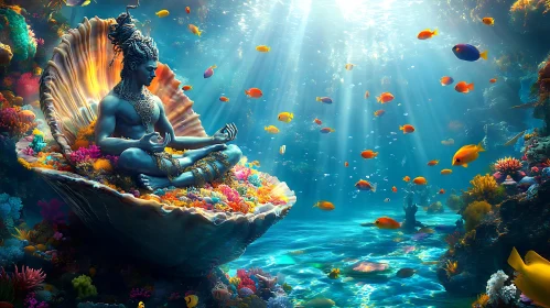 Meditation Under the Sea