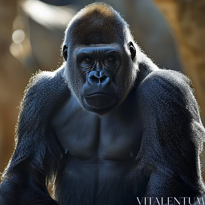 AI ART Intricate Gorilla Portrait Photography