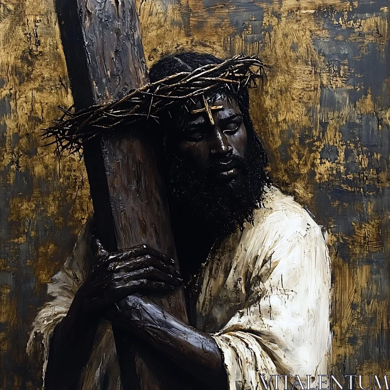 Iconic Representation of Jesus's Sacrifice Iconic Representation of Jesus's Sacrifice
