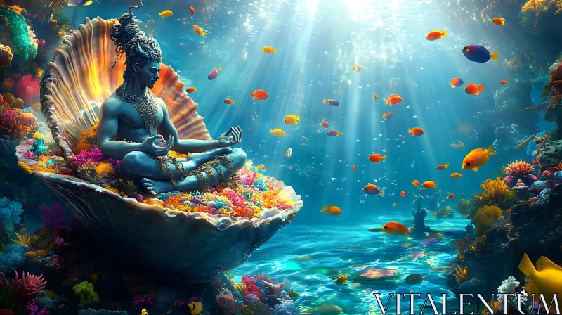 Meditation Under the Sea
