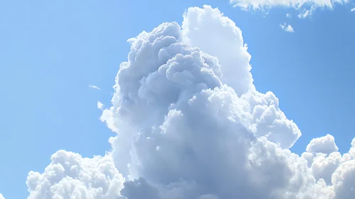 Breathtaking Sky with Towering Cumulus Clouds