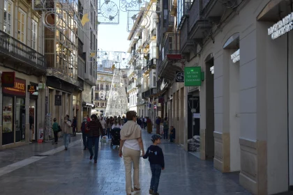 Festive Street Life in Malaga