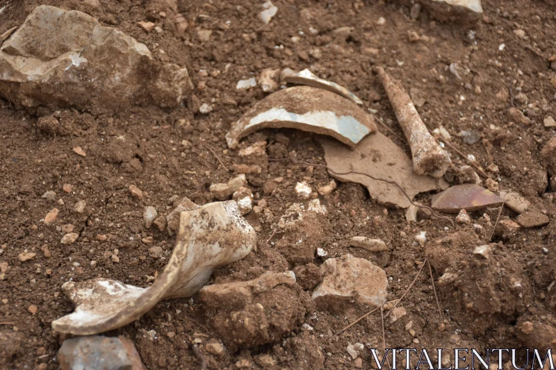 PHOTO Earthen Ceramic Fragments