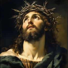 Portrait of a Man in a Crown of Thorns