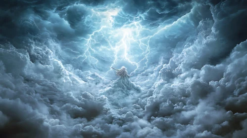 Epic Lightning and Cloud Fantasy