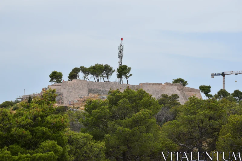 PHOTO Medieval Fortifications in Green Setting