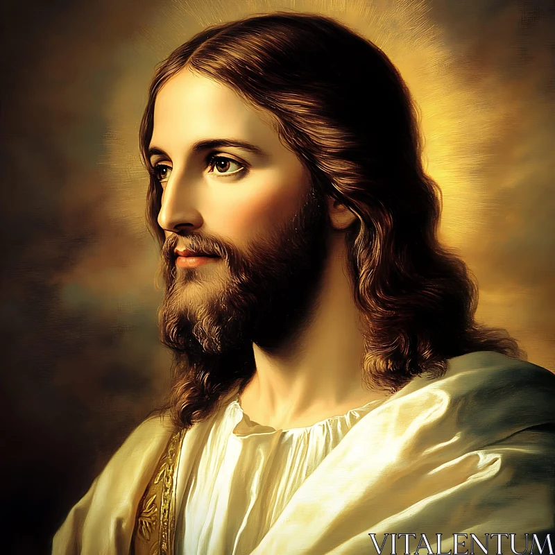 AI ART Divine Depiction of Jesus Christ