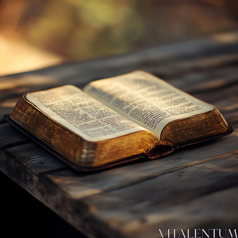 Open Antique Book With Yellowed Pages Open Antique Book With Yellowed Pages