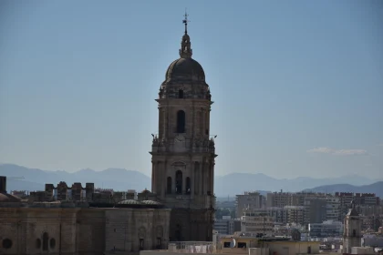 Cathedral of Malaga in Afternoon Light