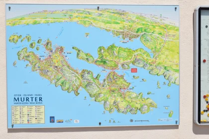 Murter Island Map Overview