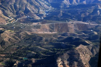 Hills and Fields from Above