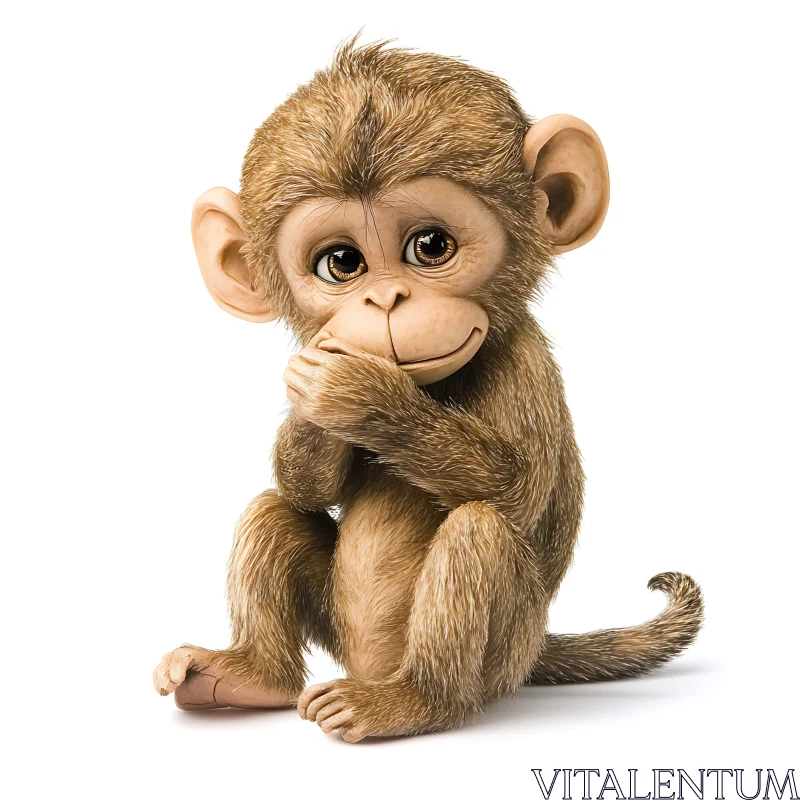 Cute Baby Monkey Image
