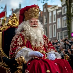 Majestic Santa Claus in Celebration