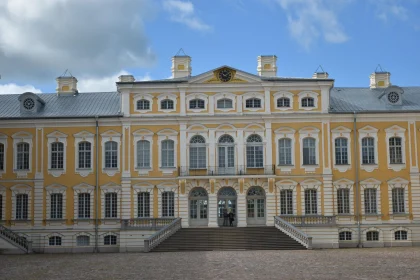 Historic Rundale Palace Facade