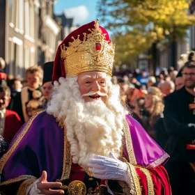 Ornate Costume at Festival Parade