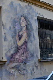 The Peaceful Muse: An Urban Mural