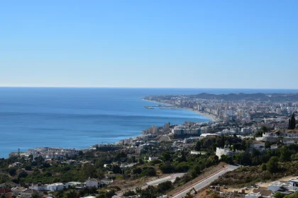 Mediterranean Cityscape and Coastline